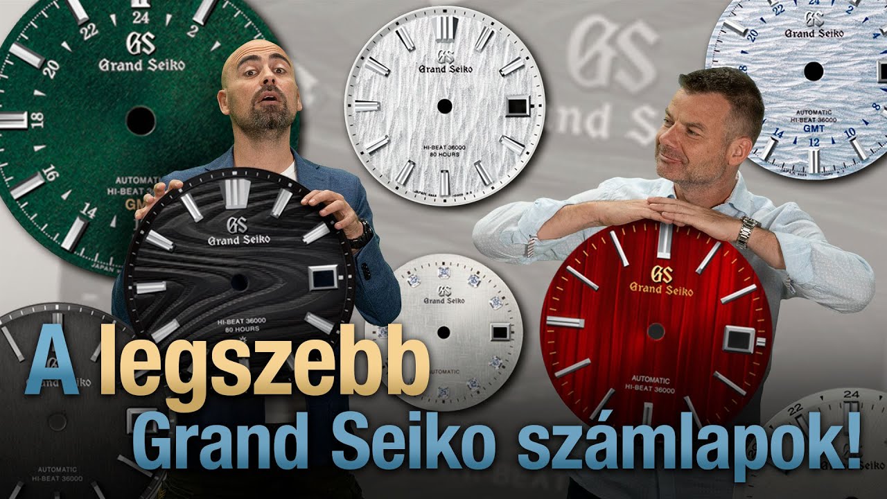 A legszebb Grand Seiko számlapok! - Seiko Boutique TV - S02E41