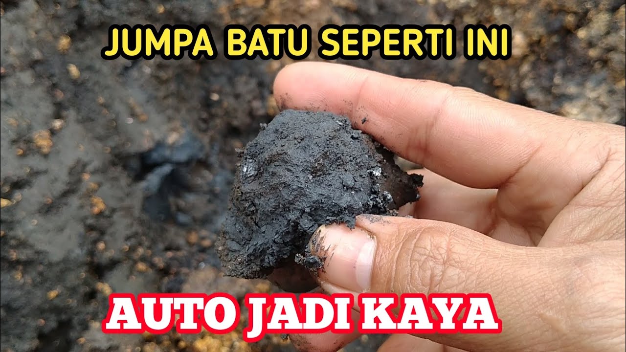 kenali ciri-ciri batu mangan (manganese) HIGH GRADE