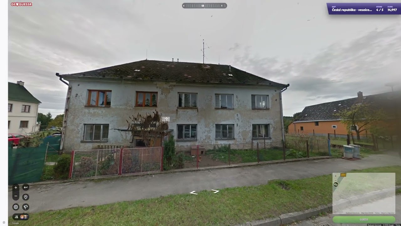 Geoguessr - Česká republika - vesnice a města #43