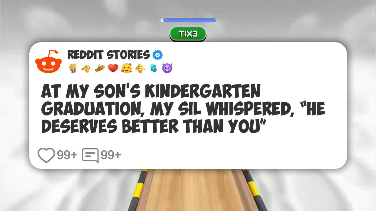At My Son’s Kindergarten Graduation, My SIL Whispered, “He Deserves Better Than You” 