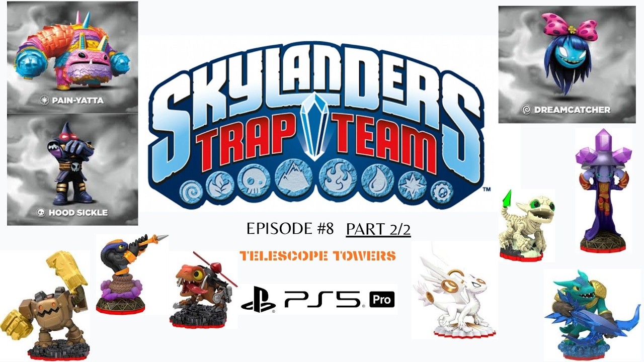 Skylanders trap team PS5 - CHAPER 8 (GUIDE 100%) PART 2/2