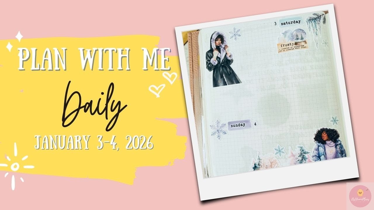 Plan With Me | Jan. 3&4, 2026 | A5 (personal)