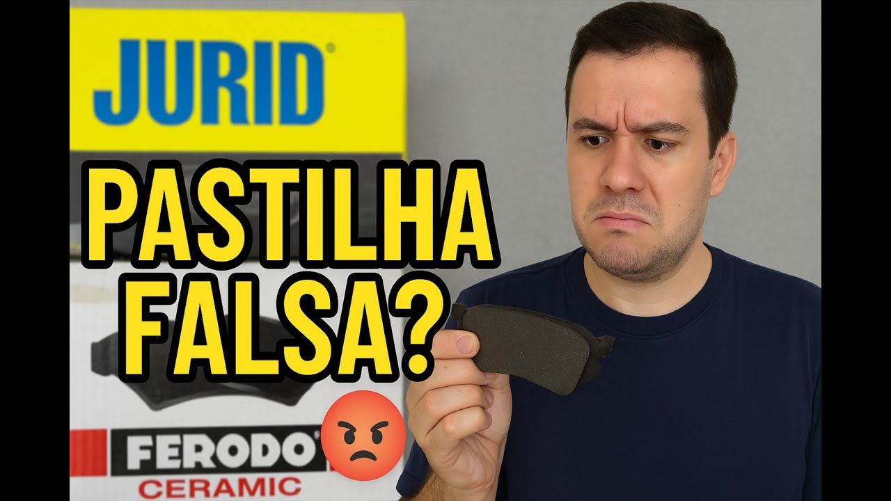 Comprei Pastilha Jurid, Ferodo e Cer&acirc;mica&hellip; Me Arrependo! Falsificada?
