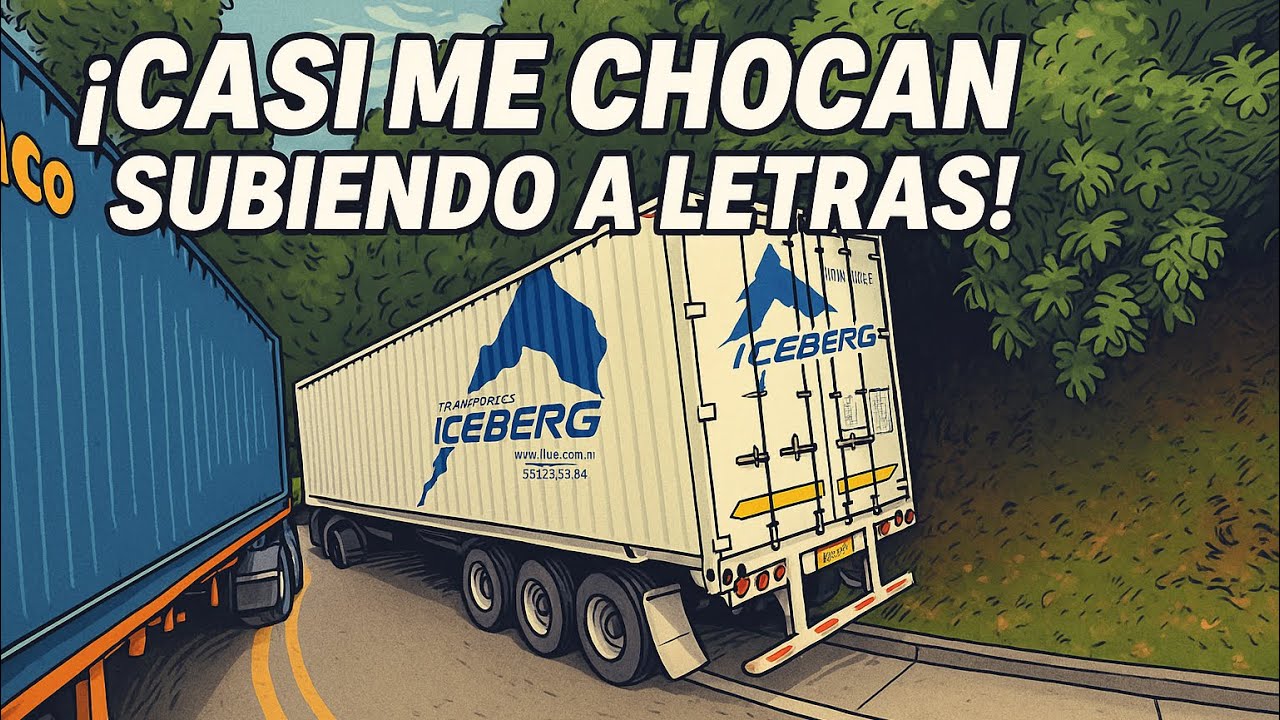 SUBIENDO EL ALTO DE LETRAS | EL DESAFIO MAS DIFICIL PARA MI SCANIA g410 😱 