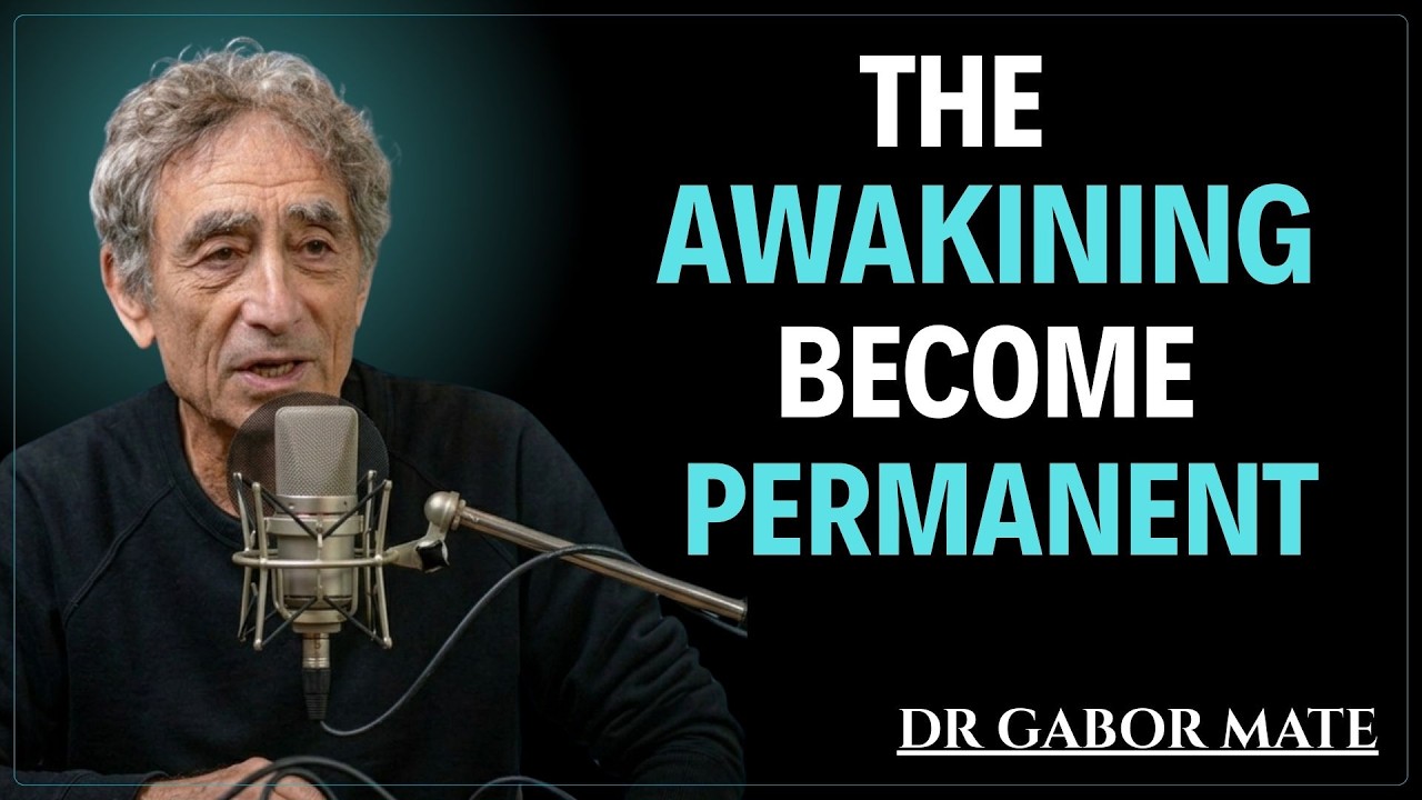 When an Empath Reaches Sophia Stage — They Become Dangerous in Silence|| Dr Gabor Mate  Speech