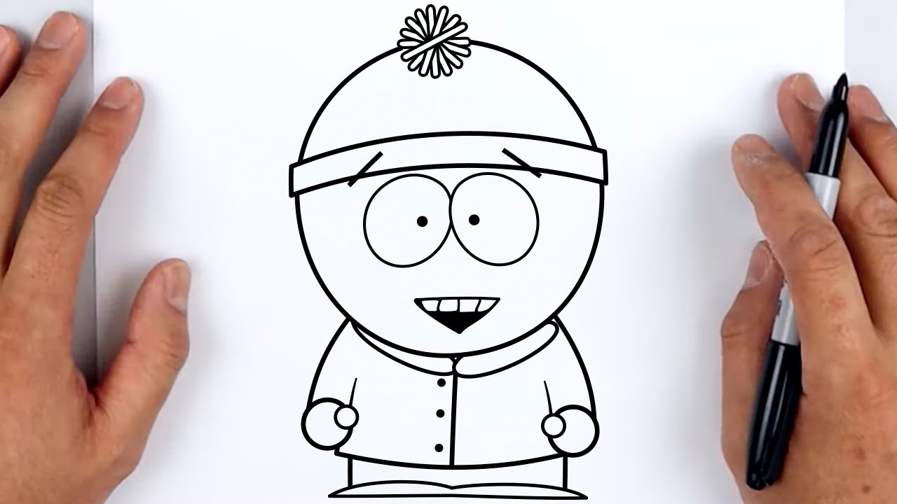 HOW TO DRAW STAN MARSH | South Park - Easy Step By Step Tutorial For Beginners
