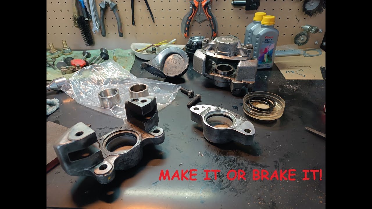 Episode 24,  AP Front Caliper Overhaul for a Classic Mini