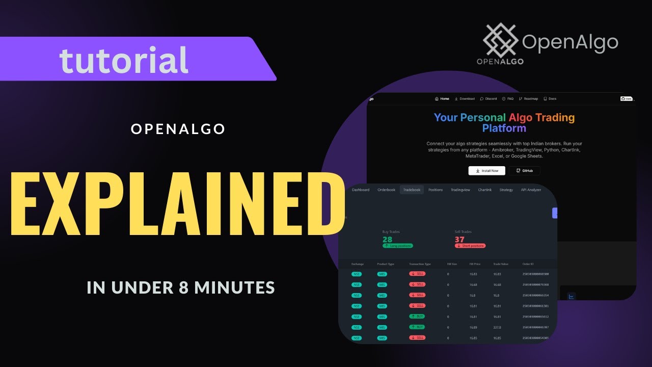 OpenAlgo Explained in 8 Minutes