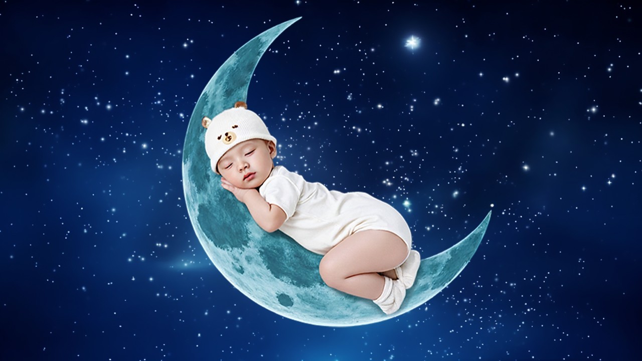 Soothing White Noise for Baby Sleep | Gentle Calm for Crying Babies | 10 Hours No Ads