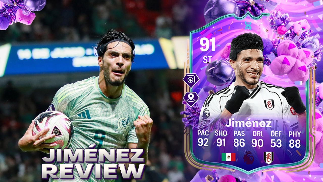 NO LO ESPERABA ASÍ DE TOP 💎 91 RAUL JIMENEZ FC 26 EVO FUT BIRTHDAY REVIEW
