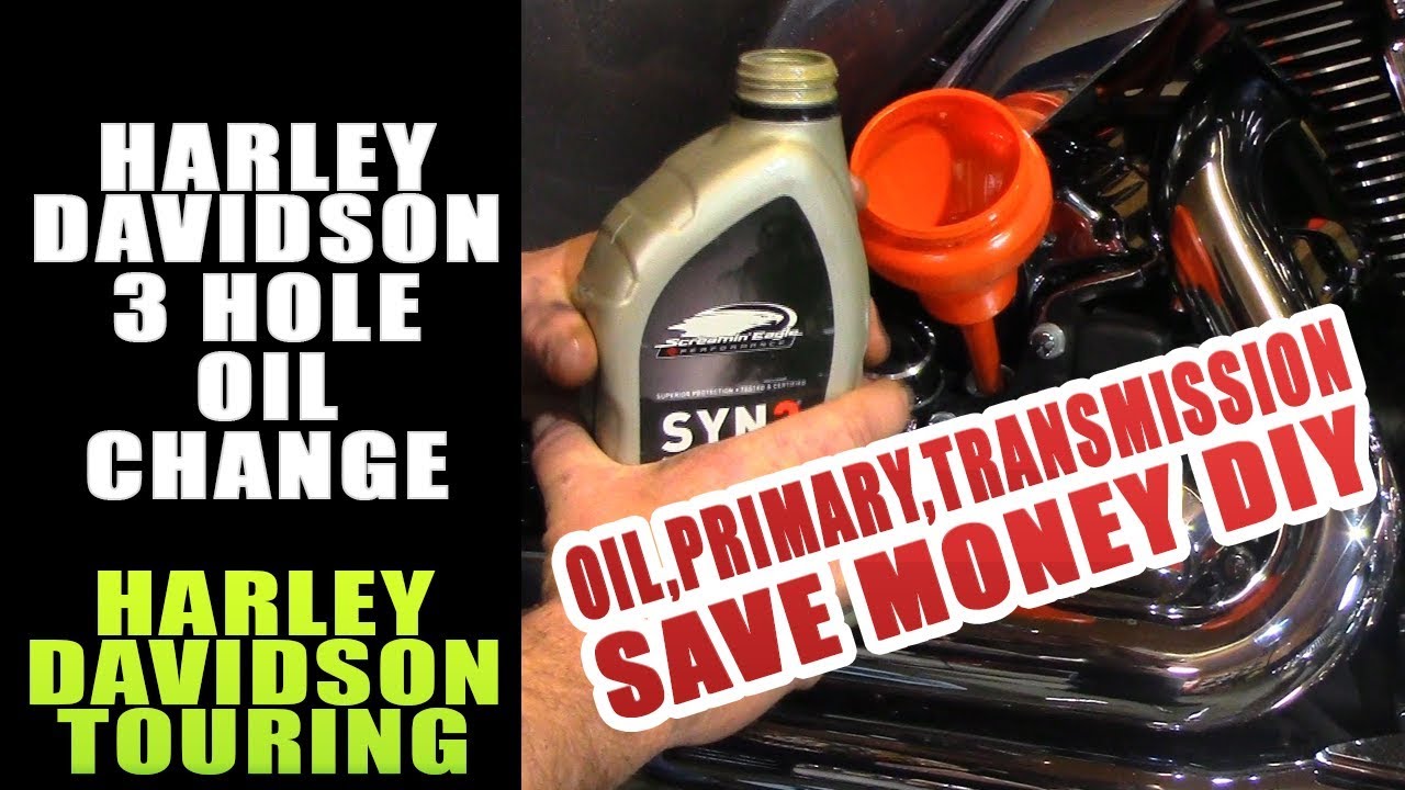 ⚡Twin Cam Complete 3 Hole Oil Change @Harley-Davidson  Touring⚡