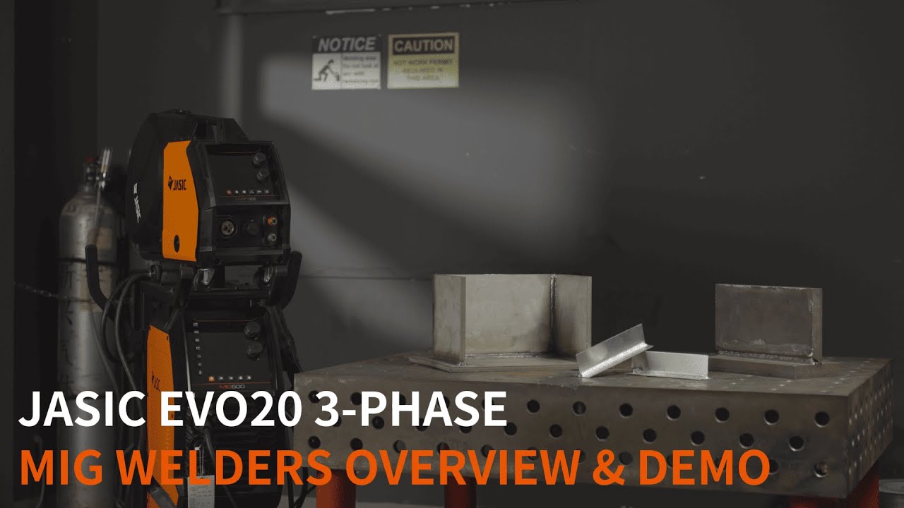 JASIC EVO20 3-Phase MIG Welding Machine Overview | MIG350 & MIG500