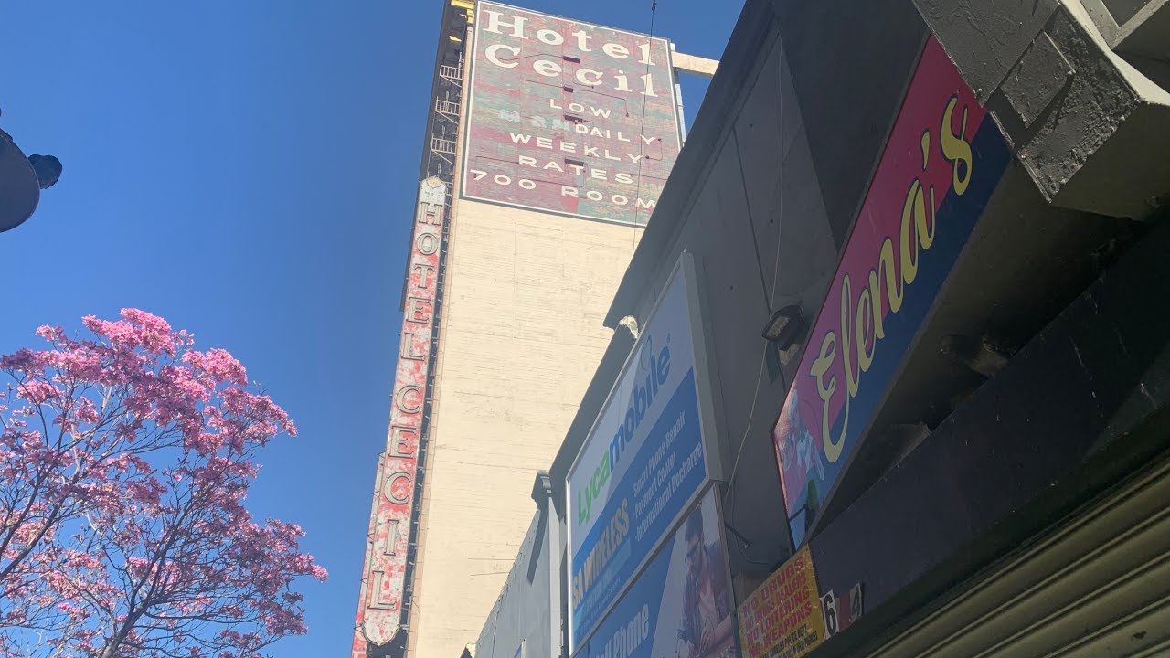 The Cecil Hotel and Life on (Skid Row, Los Angeles California) 🇺🇸