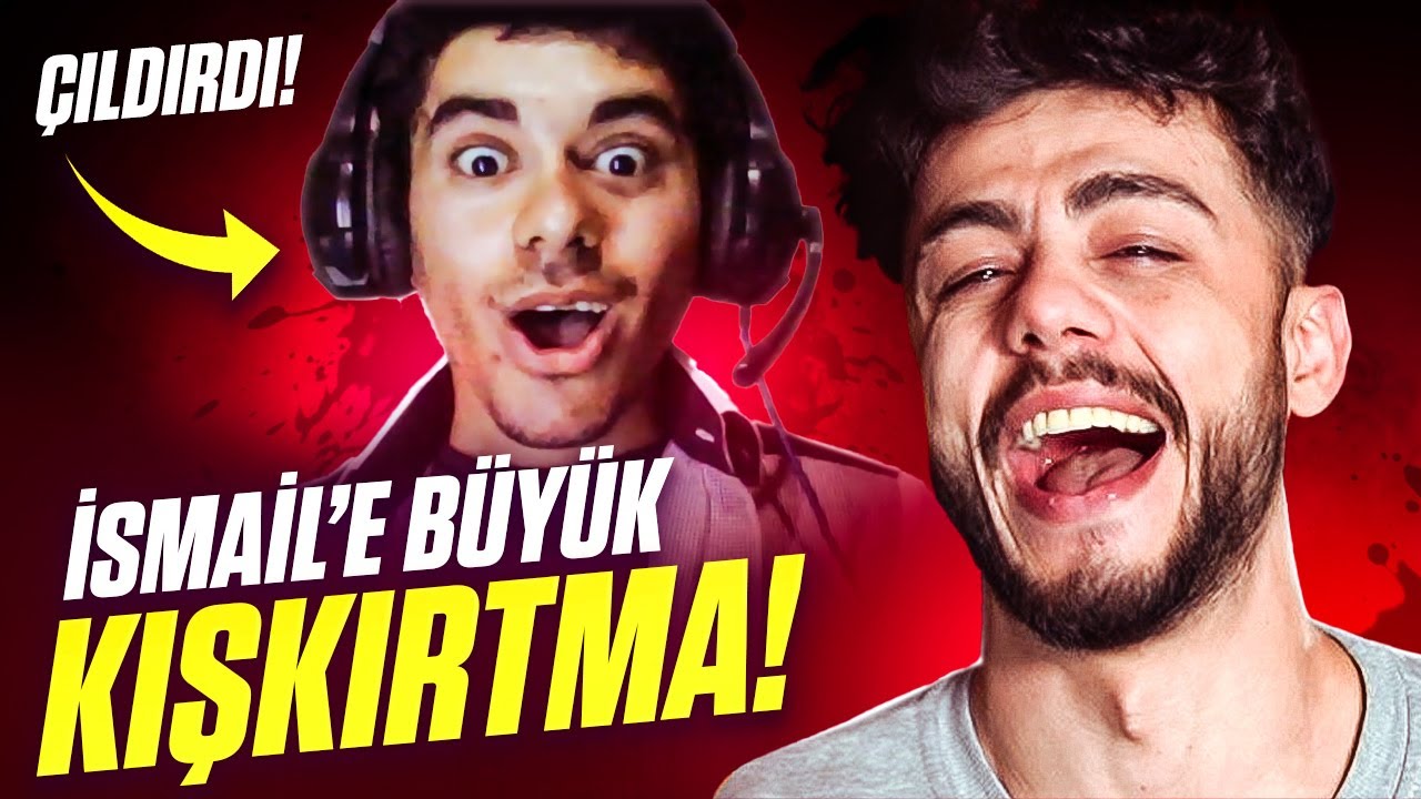 OHAA!! AĞLADI İSMAİL'E BÜYÜK KIŞKIRTMA ( ÇILDIRDI ) - PUBG Mobile