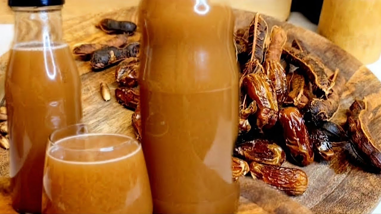 KUS DE TAMARIN AUX DATTES:Comment Réaliser Le Jus De Tamarin Aux Dattes Sans Sucre Ajouter 