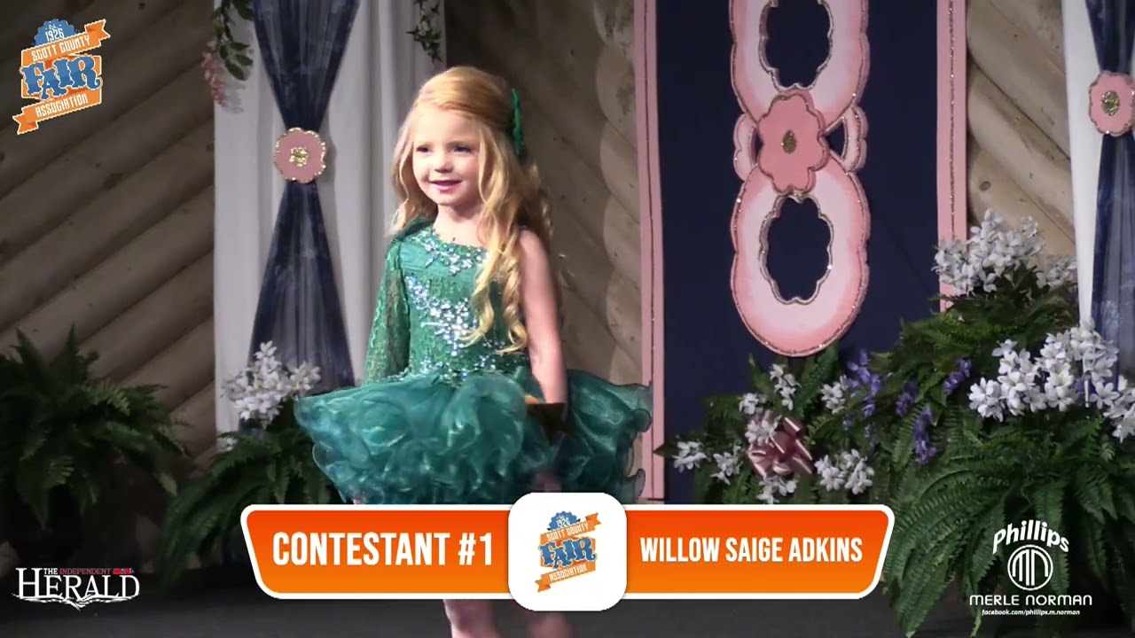 2023 Scott County Fairest Of The Fair - Little Miss Jr. Pageant (8/5/2023)
