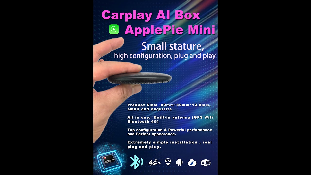 A magical little box - ApplePie Mini CarPlay AI Box