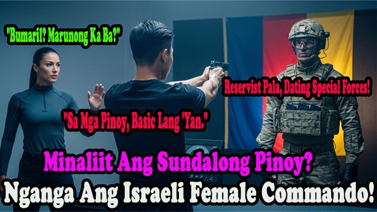 Akala Niya'y Mahina. Paano Ginulat Ng Isang Pinoy Reservist Ang Babaeng Israeli Special Forces?