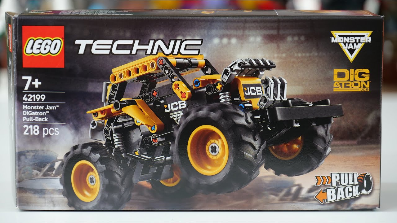 LEGO Technic 42199 Monster Jam&trade; DIGatron&trade; Pull Back - recenzja LEGO Speed ​​Build