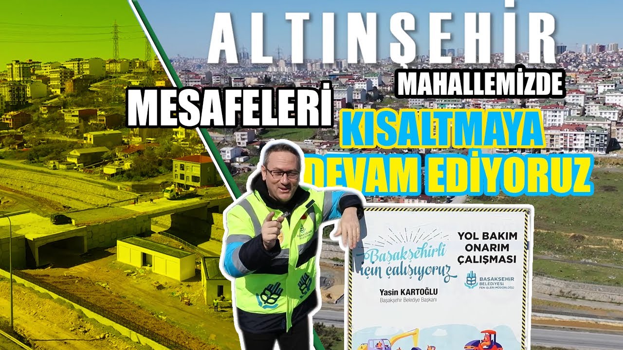 ALTINŞEHİR MAHALLEMİZE MODERN KÖPRÜ VE VİYADÜK GELİYOR