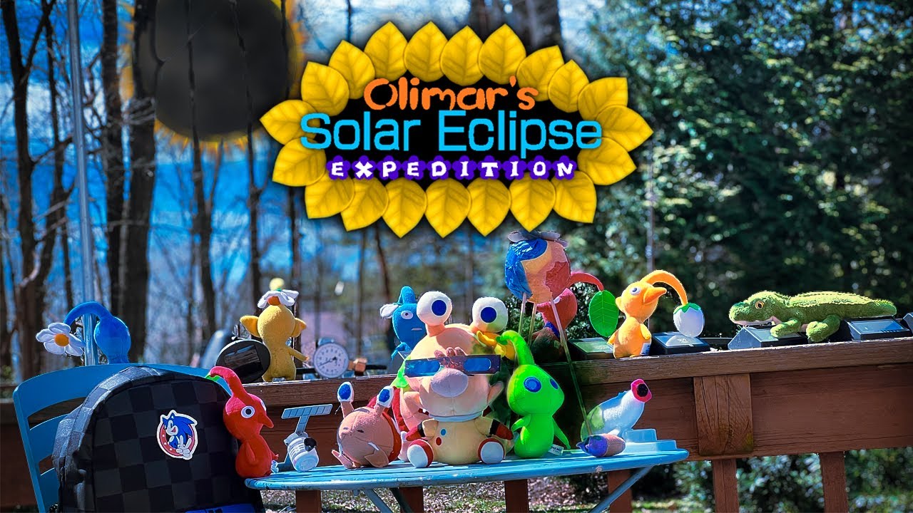 Olimar's Solar Eclipse Expedition - Pikmin Plush (short) Movie