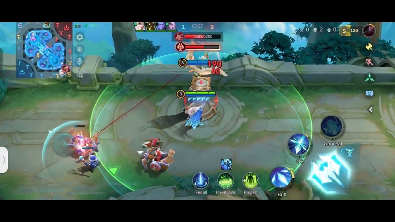Moba legend 5v5 gameplay in mobile #mobalegend 🙏