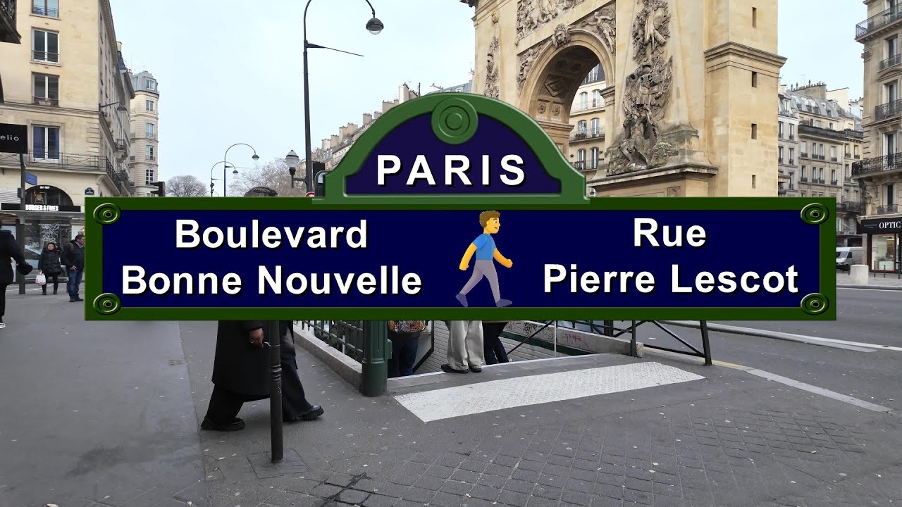 Balade Speed dans Paris (Boulevard de Bonne Nouvelle ➡️ Rue Pierre Lescot)