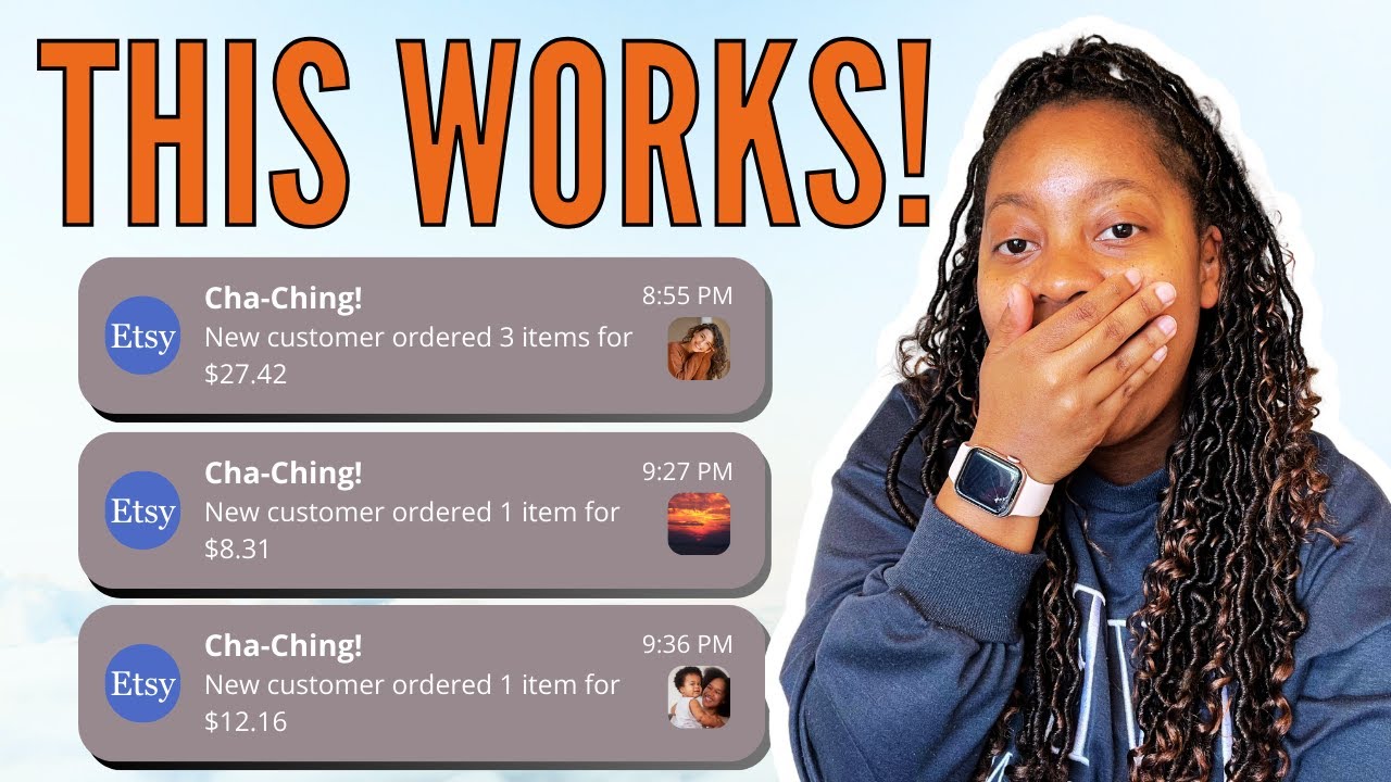FIX Your Etsy Listing Photos & Start Making Sales 💸