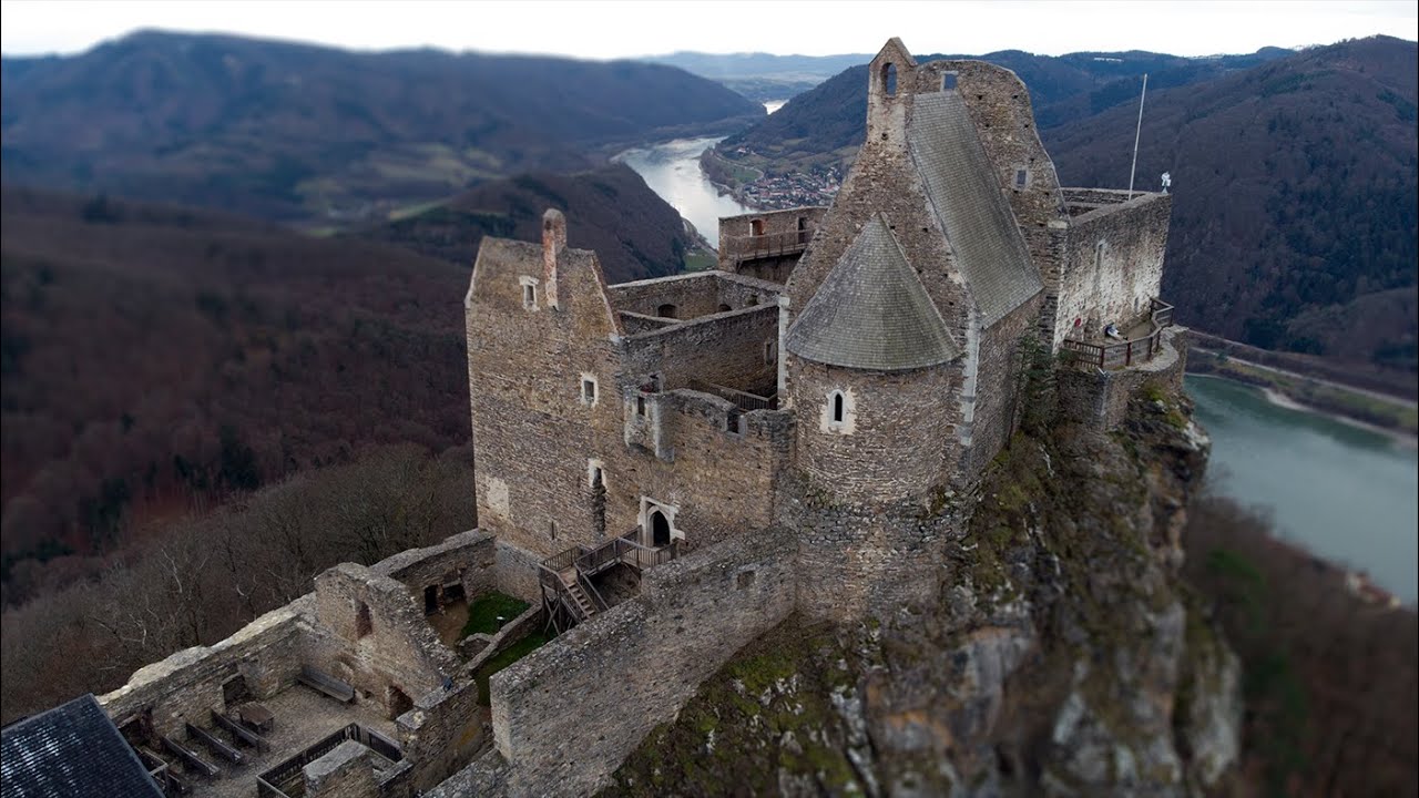 DJI Mini2 - 4k Aggstein (Castle/Ruine) Austria
