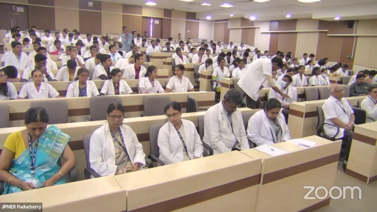 The Inaugural Welcome Ceremony for JIPMER First Year MBBS Batch of 2023-24