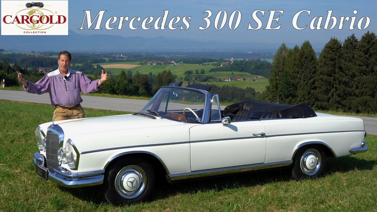 Mercedes 300 SE Cabriolet, 1965, die Königsklasse der 60er Jahre! Eines von 708 Exemplaren