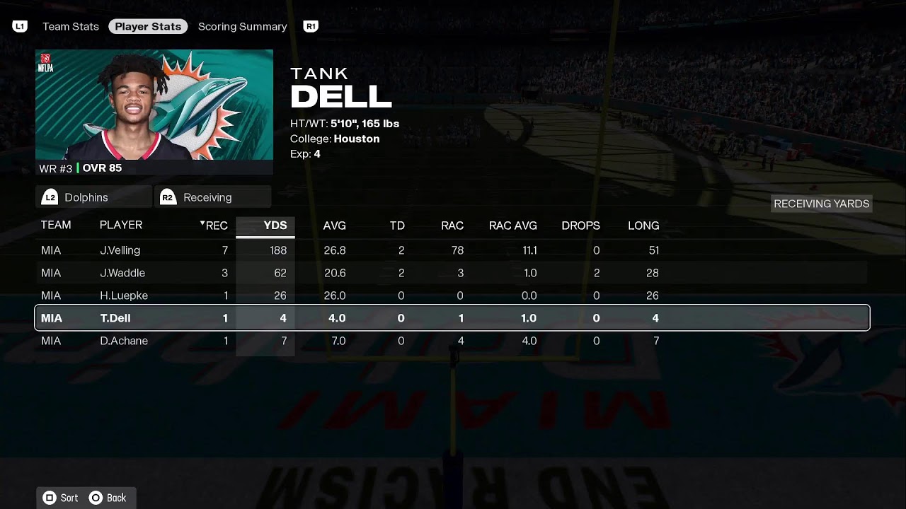YPL S3W11: NYJ @ MIA