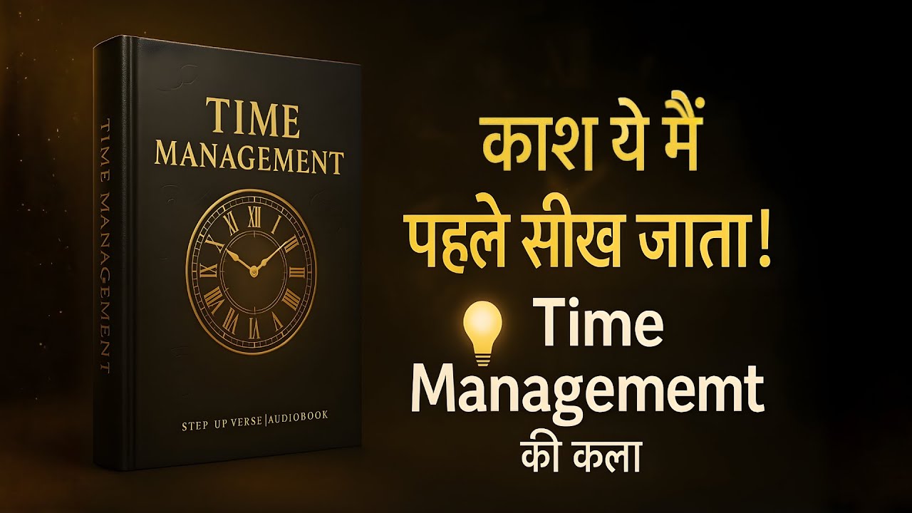 Time Management की कला – कम समय में ज़्यादा काम और तनाव से मुक्ति | Step-Up Verse Audiobook