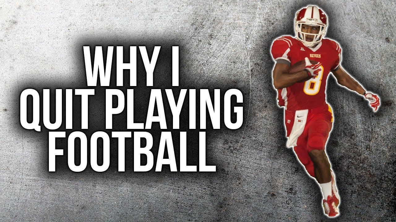 Why I Quit Playing Football *EVERY Athlete Needs To Hear This* | Sharpe Sports