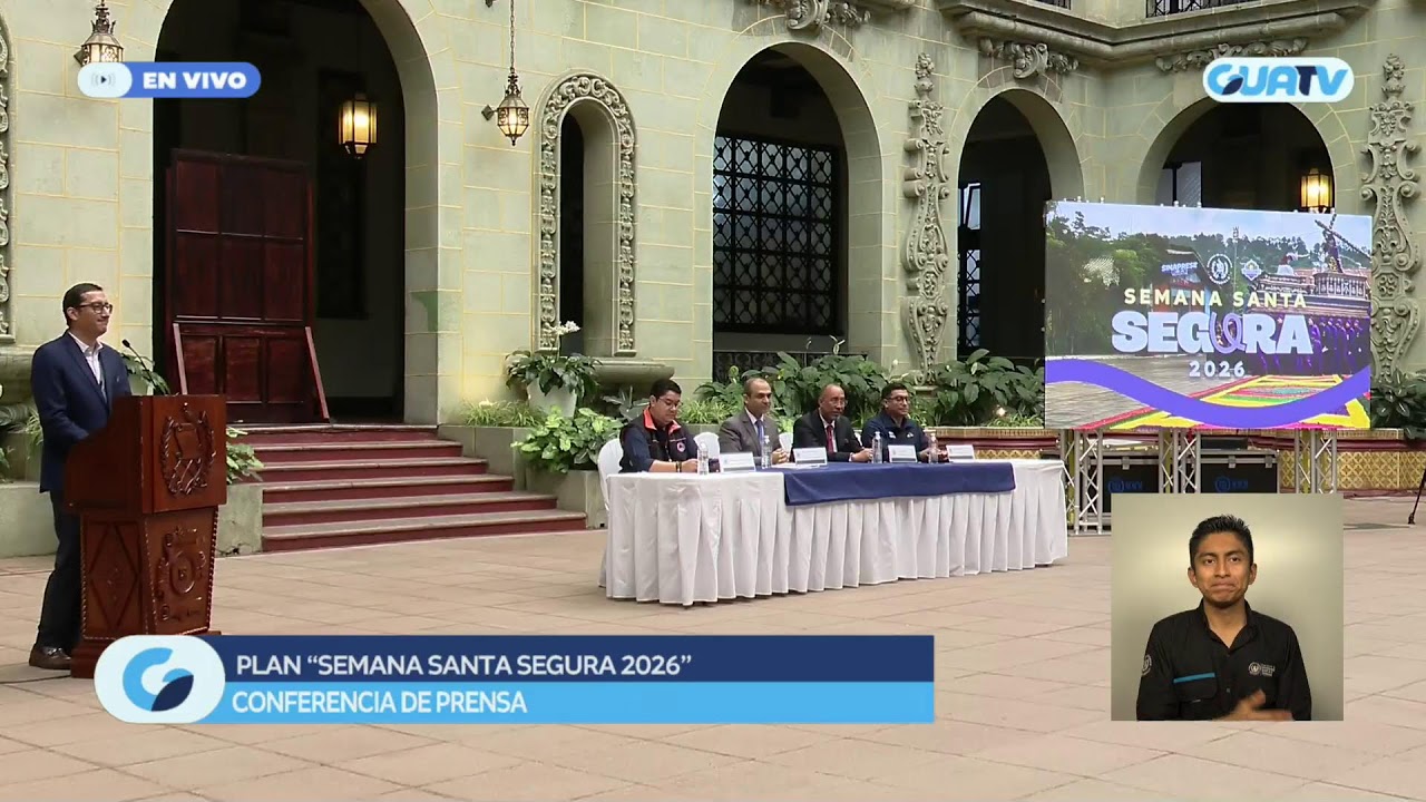 Lanzamiento del plan Semana Santa Segura 2026.