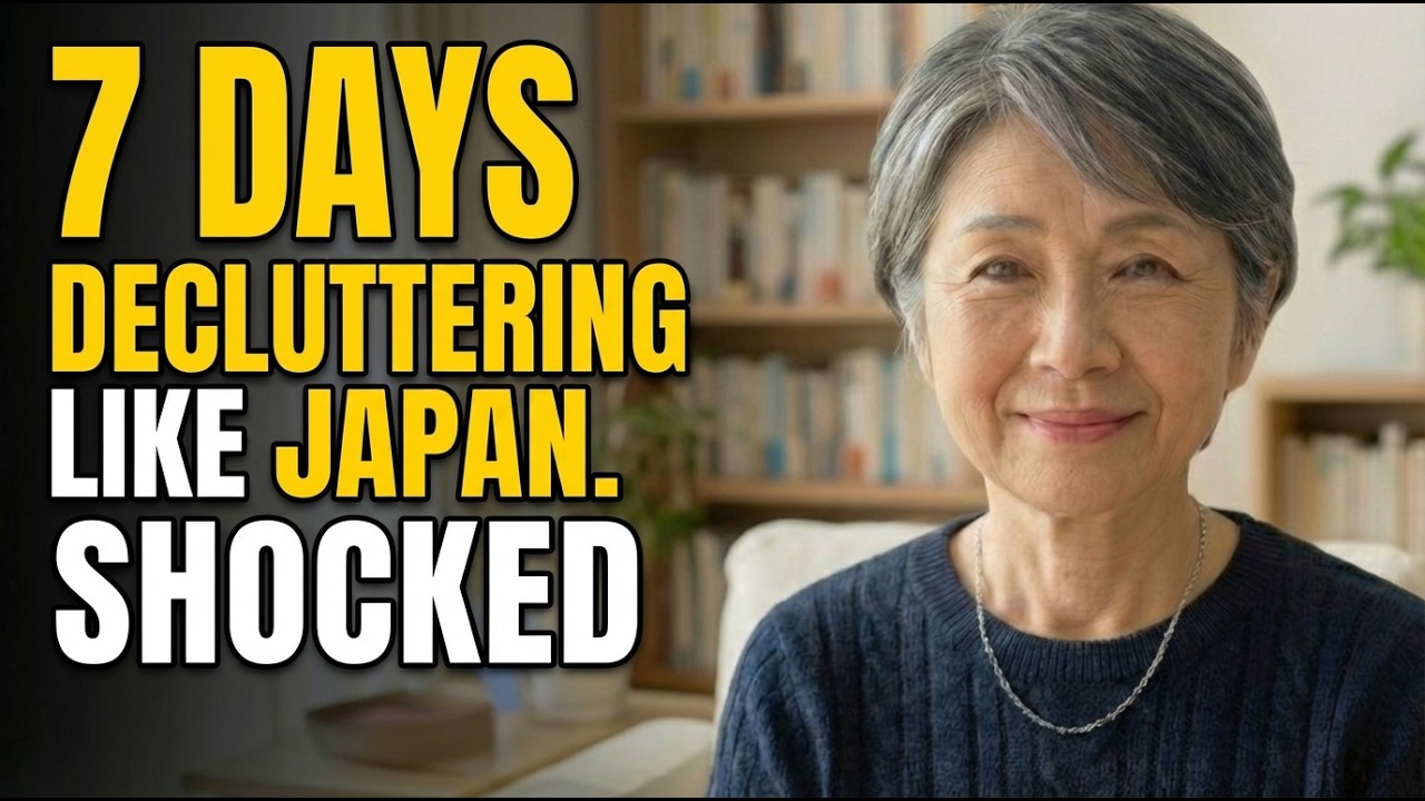 I Tried Japan’s 15 Decluttering Habits for a Week — What Happened Shocked Me…
