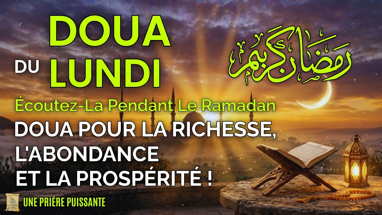 Lundi Béni Du Mois De Ramadan - la richesse, l'abondance et la prospérité ! #lundi #richesse