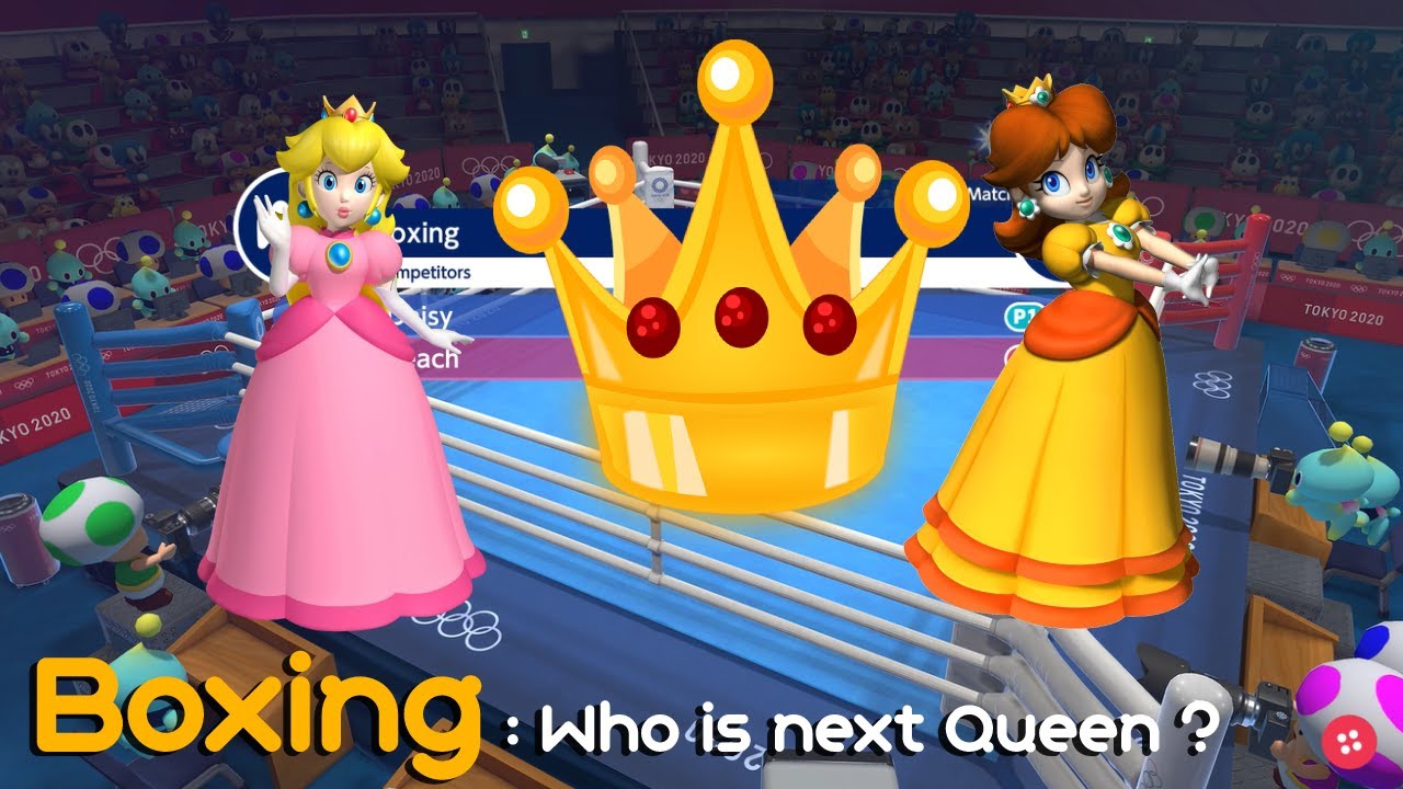 Mario & Sonic at Olympic Tokyo 2020 : Gameplay (2 Players) Peach VS Daisy [Who is next Queen ?]