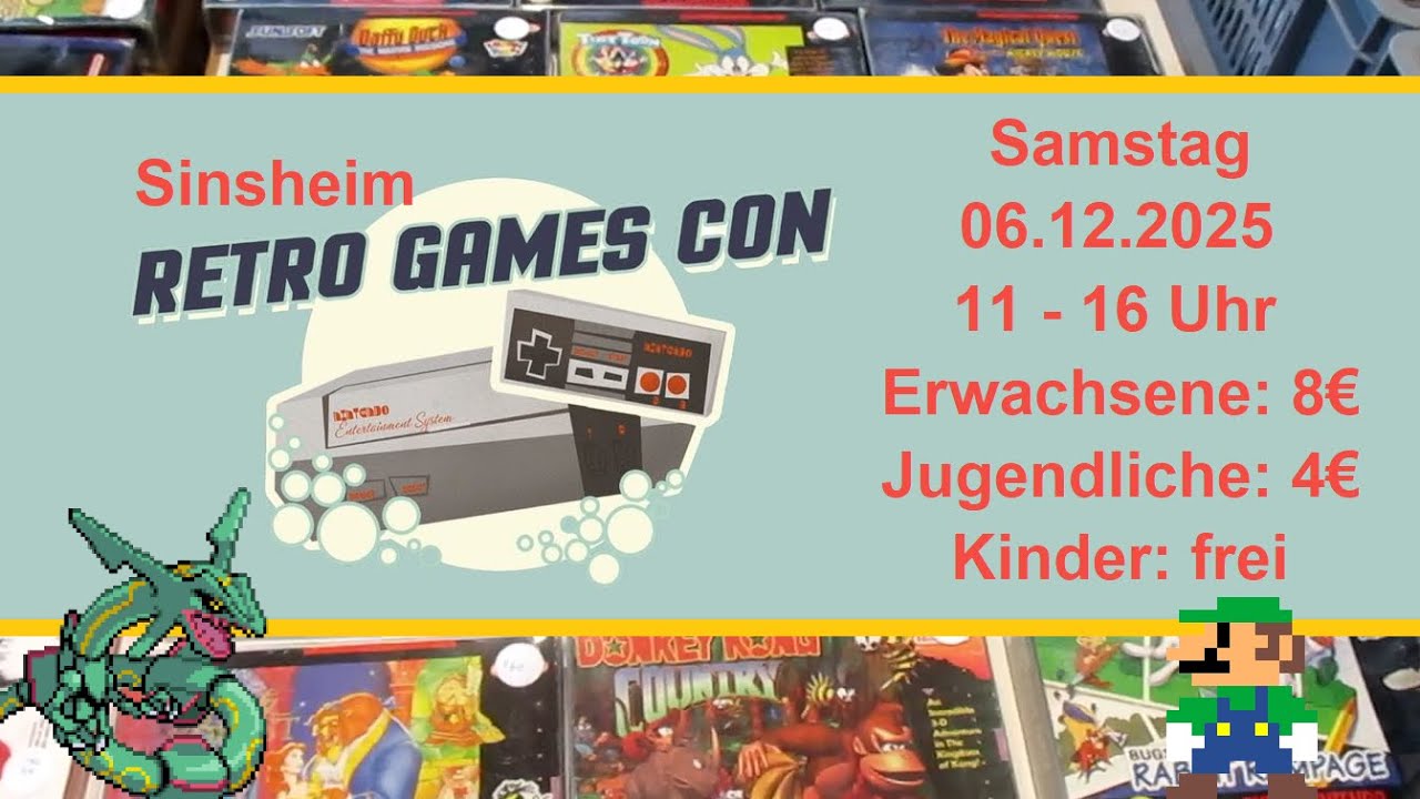 N-SmashXD auf der Retro Games Con 06.12.2025 - Sinsheim