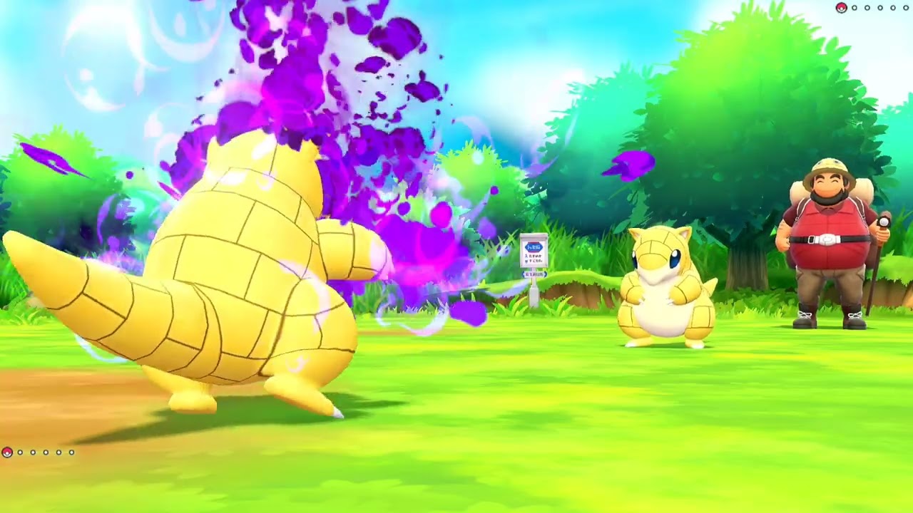 POKÉMON : LET'S GO PIKACHU! - MASTER TRAINERS | SANDSHREW