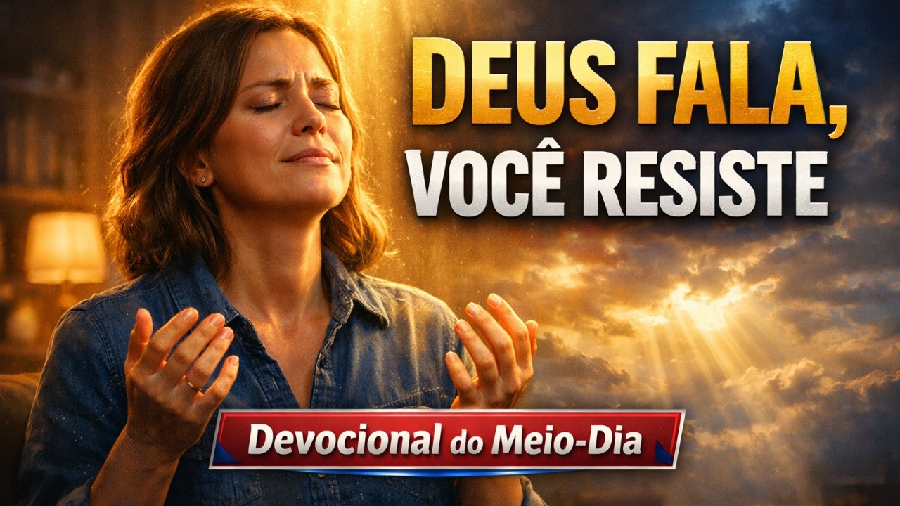 DEUS FALA você RESISTE - 16 de Fevereiro, Devocional do meio DIA - e a ORAÇÃO DO SALMOS 91