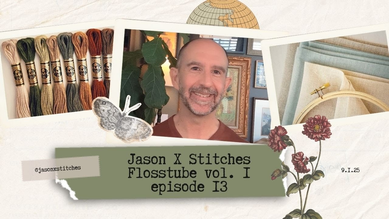 Flosstube vol. 1 ep. 13: Three New Starts,  a Bit Too Much Halloween, and the Winter Connection