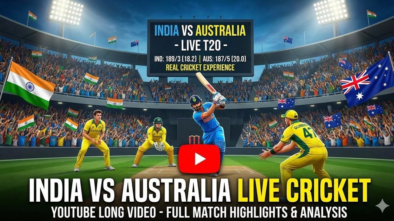 real cricket gaming live India vs Australia|