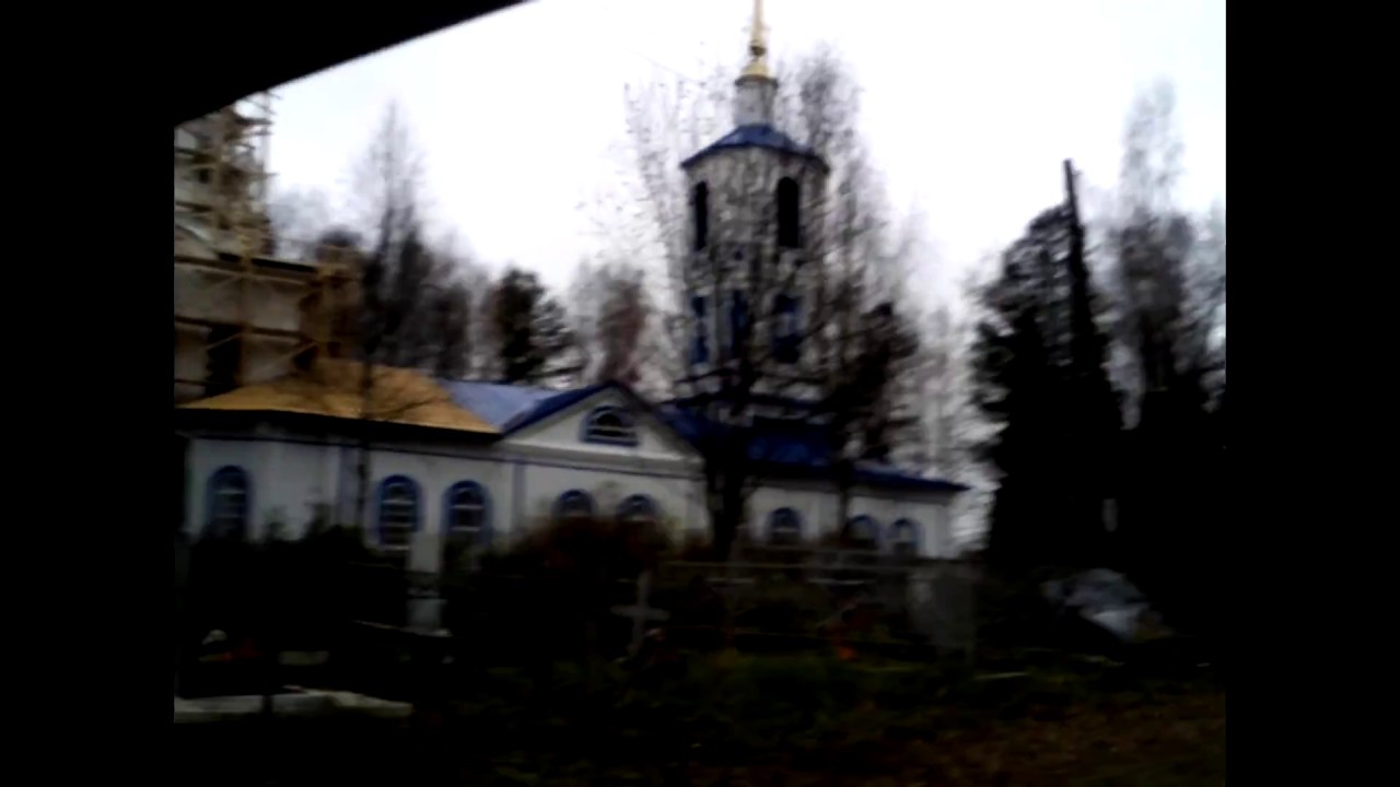 2016.10.16 - Едем в церковь из Лузы в Озёрскую (Кировская область). #europebycar