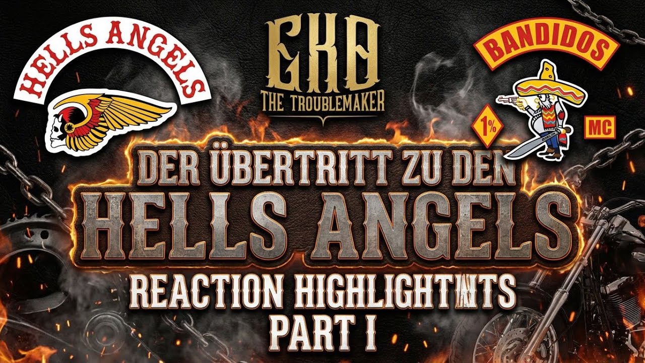 Eko The Troublemaker der Übertritt von den Bandidos MC zu den Hells Angels Reaction highlights TEIL1