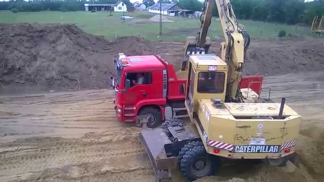 Caterpillar 212B FT #Mobilbagger #wheel #excavator