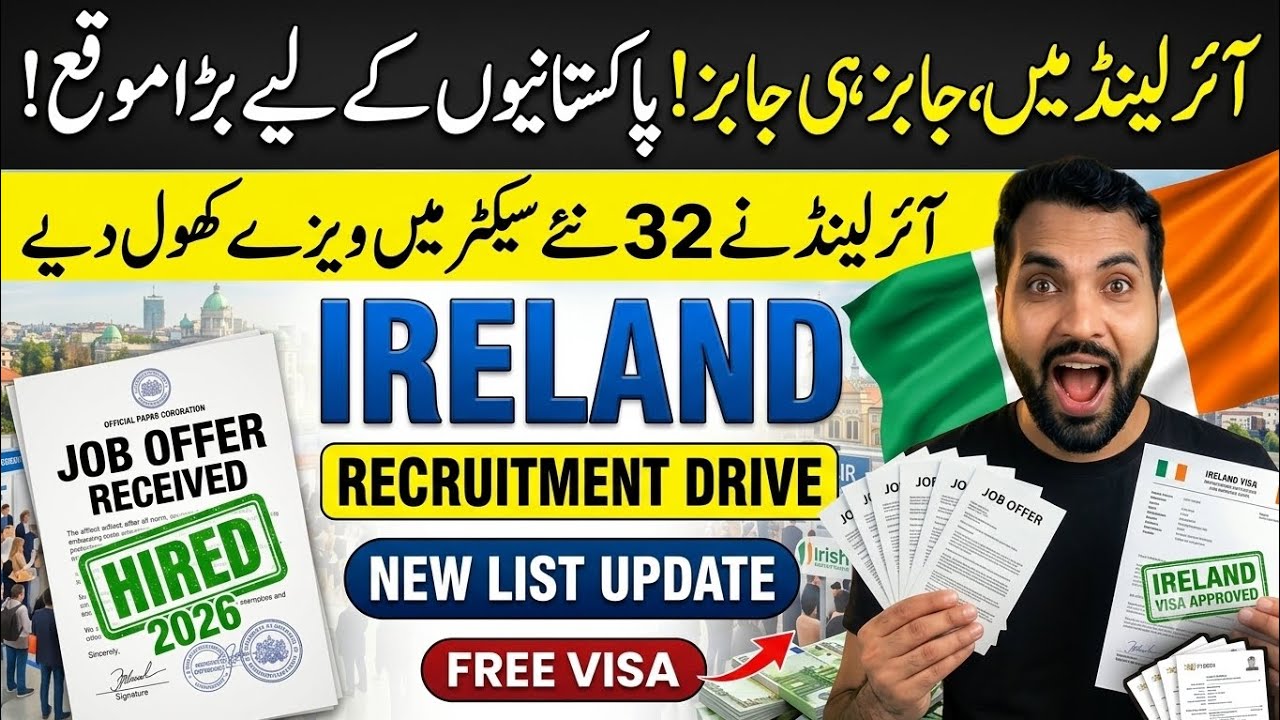 Ireland Work Permit 2026: Critical Skills vs General Permit | Free Visa (Apply Without Agent)