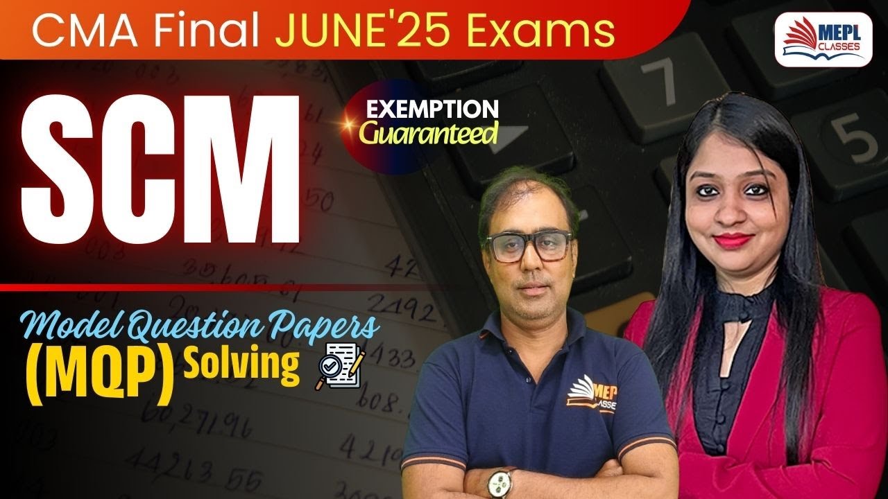 CMA Final - Strategic Cost Management | MQP Solving📝| MEPL Classes