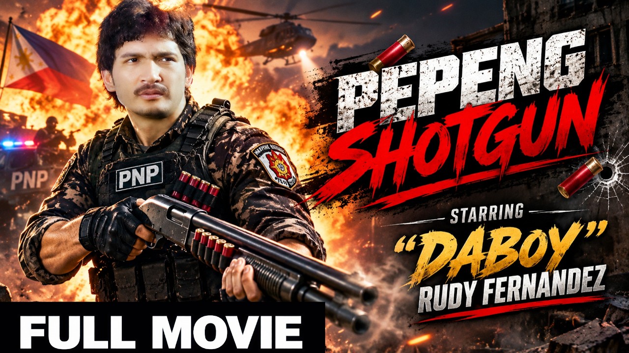 PEPENG SHOTGUN | Ang Tunay na Kuwento ng Matapang na Patrolman - STARRING RUDY FERNANDEZ (DABOY)
