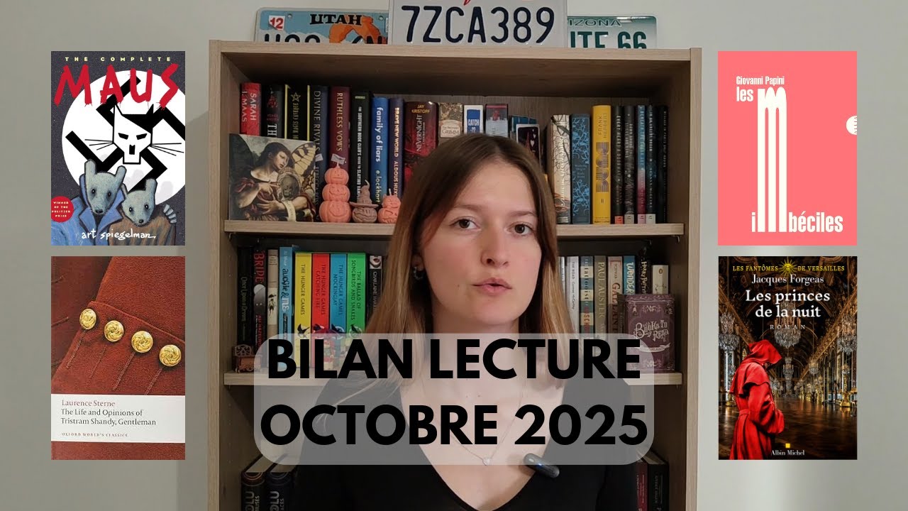 [Bilan lecture] J'ai lu en octobre...Maus / Les imbéciles / Les princes de la nuit / Tristram Shandy
